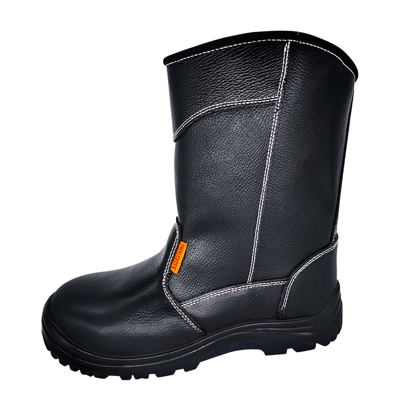 Sepatu Pelindung Kulit Gandum Penuh Tahan Aus SS360