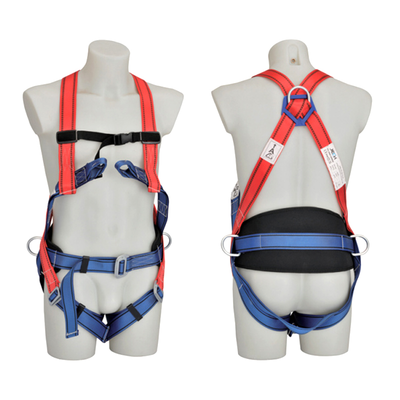 FP034 Peralatan Pelindung Jatuh Gaya Harness Seluruh Tubuh Poliester