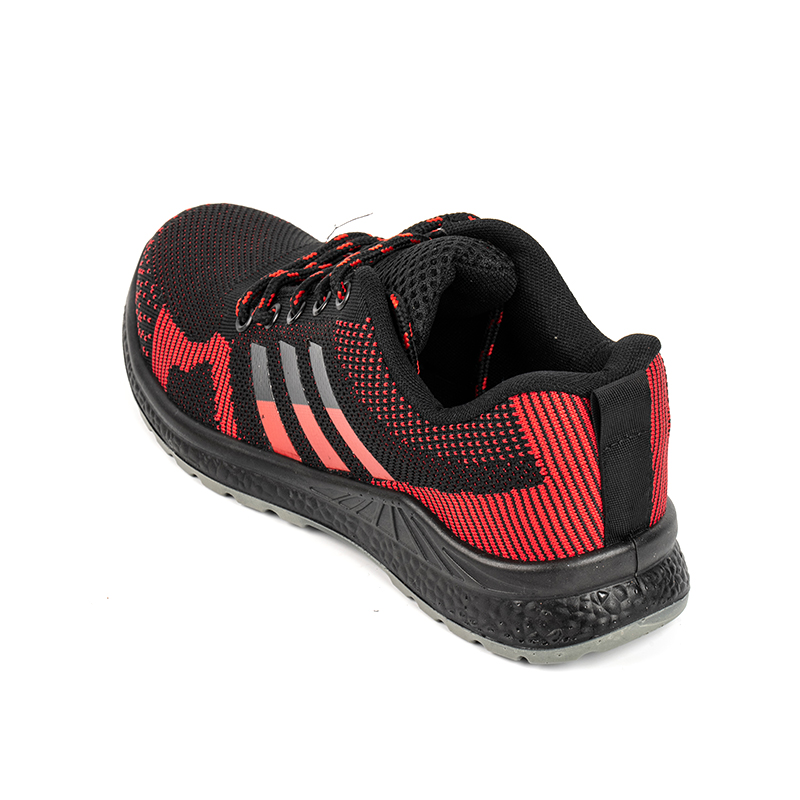 Sepatu Safety Merah Bernapas Bagian Bawah PU 426-Merah Sepatu Safety Merah Bernapas Bagian Bawah PU 426-Merah