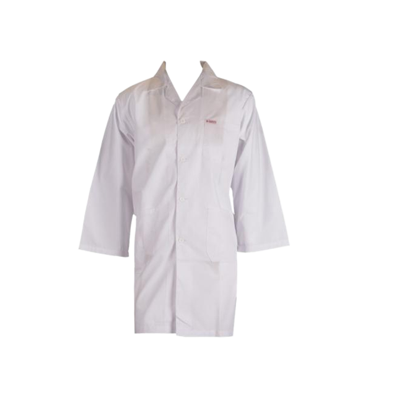 Jaket Pelindung Rumah Sakit Laboratorium Poly-Cotton Twill J05