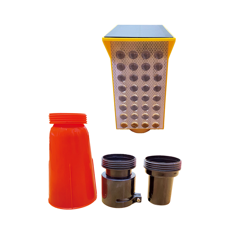 WL034 Lampu peringatan berkedip surya